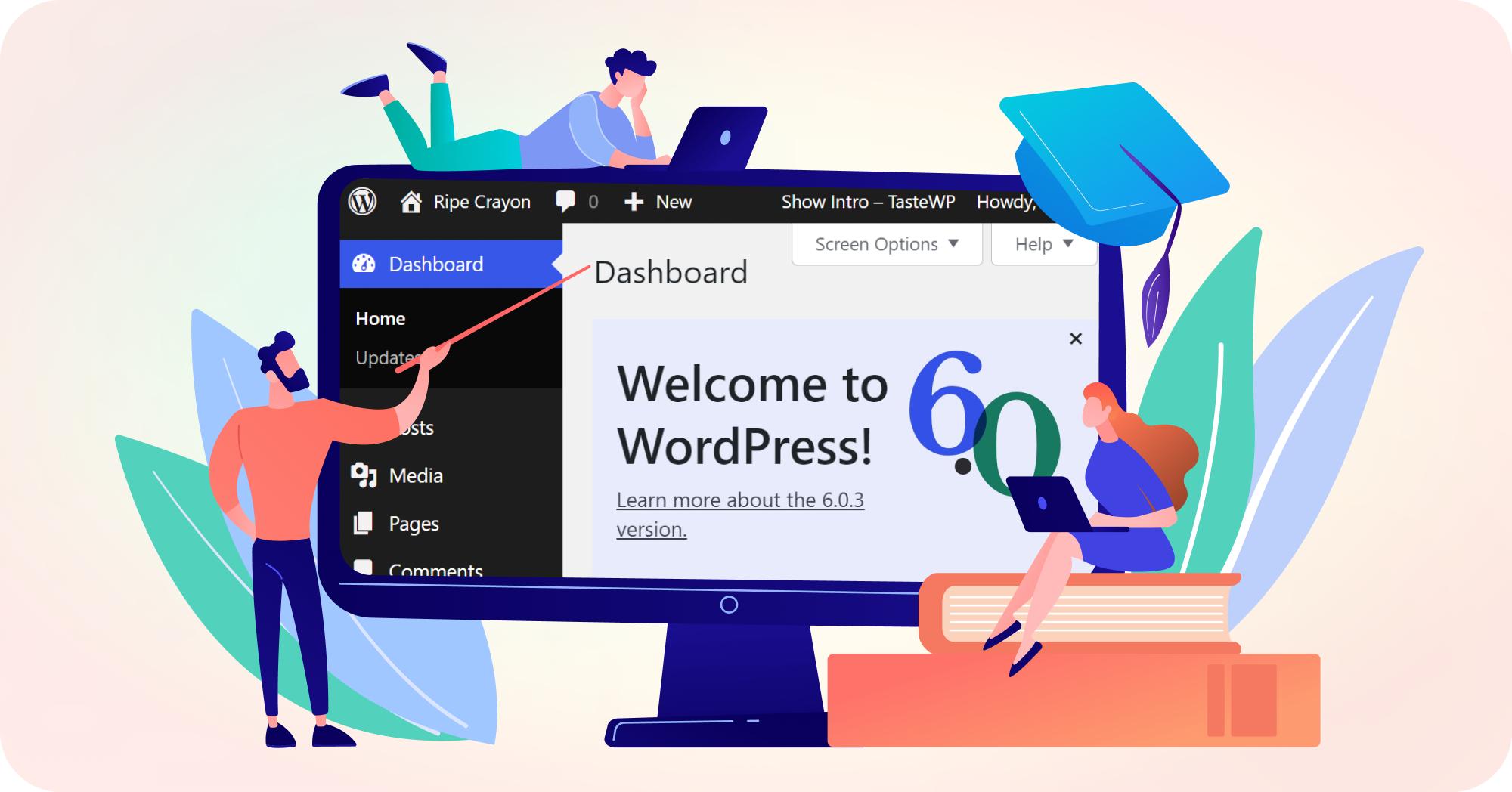 New TasteWP module for Teachers and Students